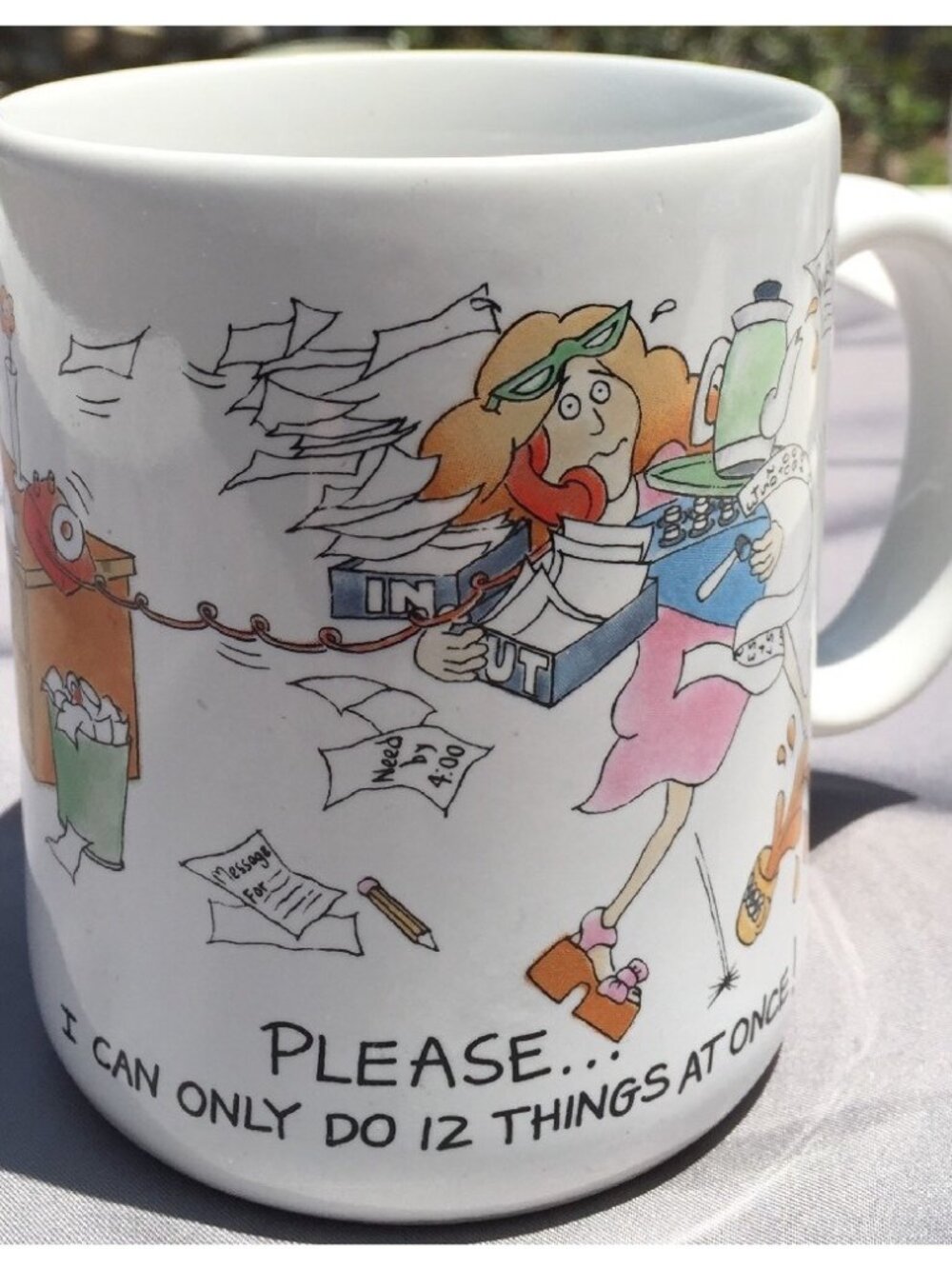 M3~ - Coffee Mug, Hallmark, Office worker